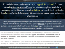 Tablet Screenshot of leggediattrazione.org